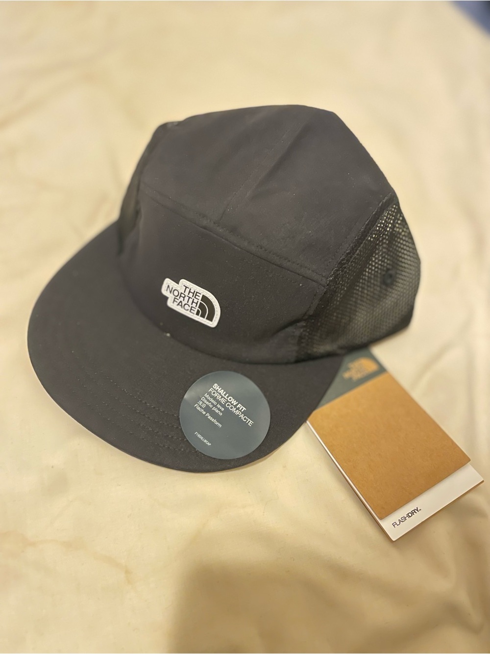 The North Face Black Mesh-Panel Camp Hat